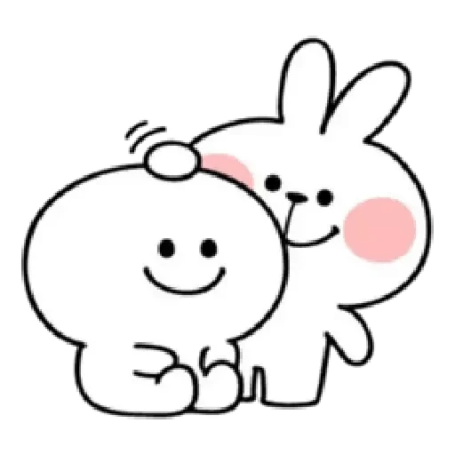 😄 Стикер «Spoilet Rabbit» для Telegram