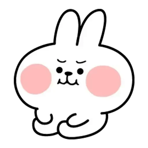 😊 Стикер «Spoilet Rabbit» для Telegram