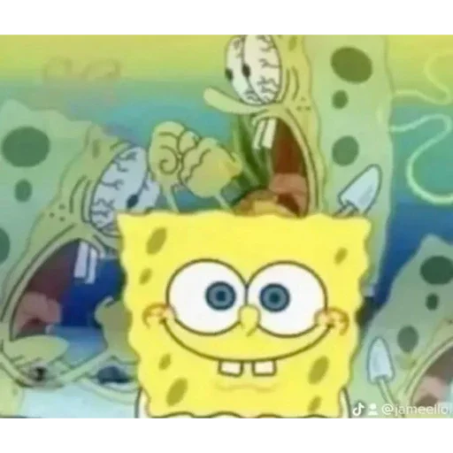 🥲 Стикер «spongebob meme» для Telegram