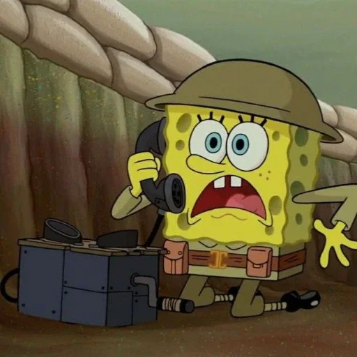 😨 Стикер «spongebob meme» для Telegram