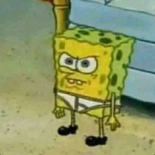 😡 Стикер «spongebob meme» для Telegram