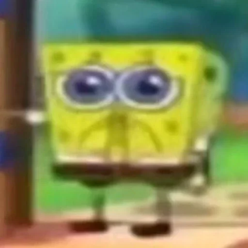 ☹️ Стикер «spongebob meme» для Telegram