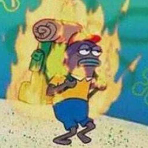 🔥 Стикер «SPONGEMEME» для Telegram