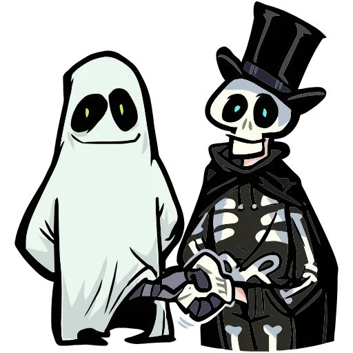 👻 Эмодзи «Полтергейст Спуки» для Telegram