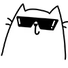 😎 Эмодзи «😍 забавные животинки» для Telegram