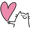 💗 Эмодзи «😍 забавные животинки» для Telegram