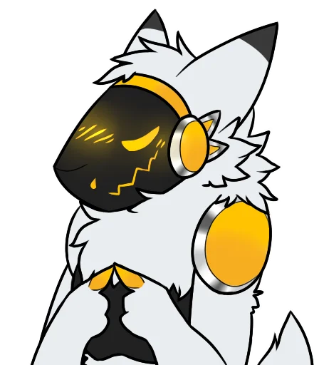 🥰 Стикер «Spots The Protogen» для Telegram