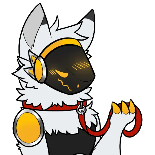 😏 Стикер «Spots The Protogen» для Telegram