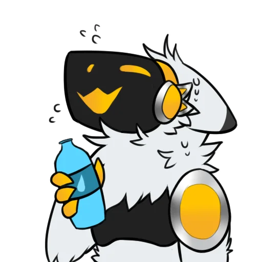 😩 Стикер «Spots The Protogen» для Telegram