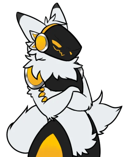 😏 Стикер «Spots The Protogen» для Telegram