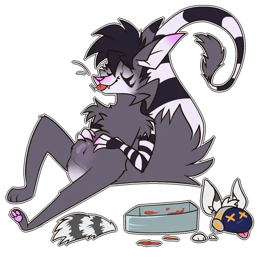🥵 Стикер «Spots The Protogen» для Telegram