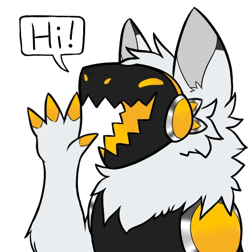 😃 Стикер «Spots The Protogen» для Telegram