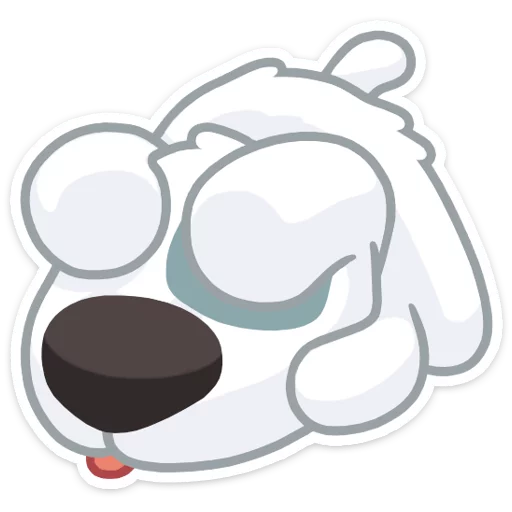😶 Стикер «Spotty» для Telegram