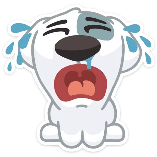 😭 Стикер «Spotty» для Telegram