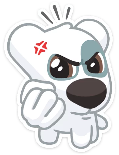 👊 Стикер «Spotty» для Telegram