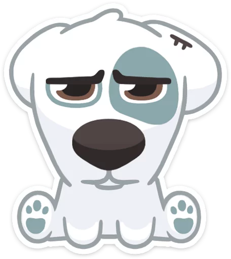 😐 Стикер «Spotty» для Telegram