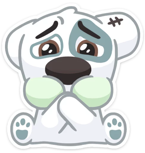 🤢 Стикер «Spotty» для Telegram