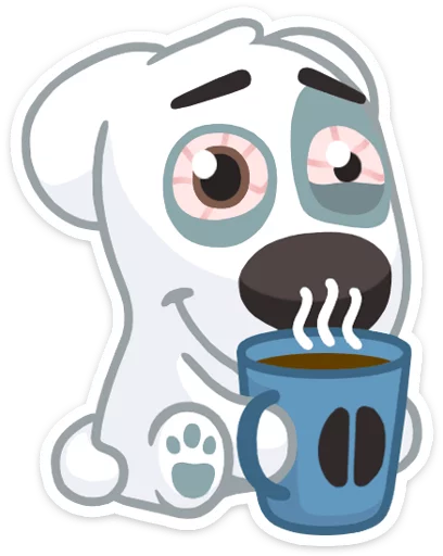 ☕ Стикер «Spotty» для Telegram