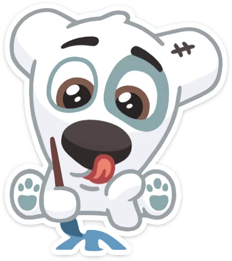 ✍ Стикер «Spotty» для Telegram