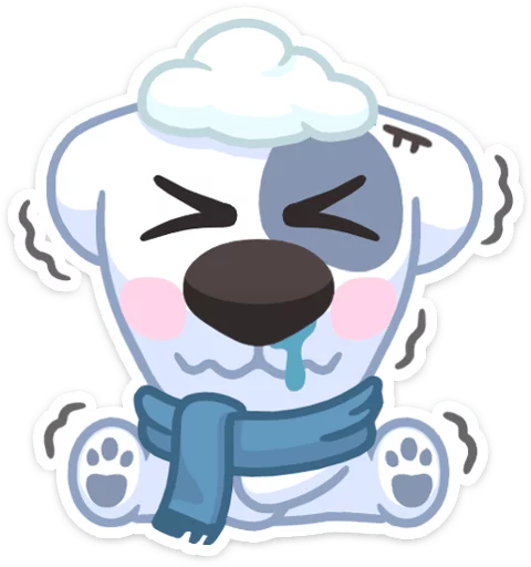 🤒 Стикер «Spotty» для Telegram