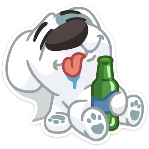 🍻 Стикер «Spotty» для Telegram