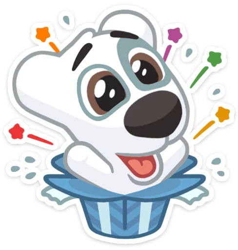 🎉 Стикер «Spotty» для Telegram