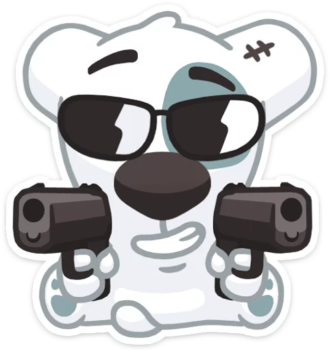 😎 Стикер «Spotty» для Telegram