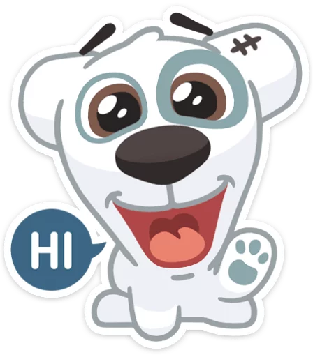 👋 Стикер «Spotty» для Telegram
