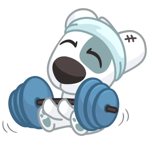 💪 Эмодзи «Spotty And Persik Animated» для Telegram