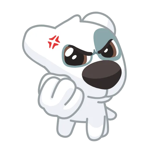 👊 Эмодзи «Spotty And Persik Animated» для Telegram