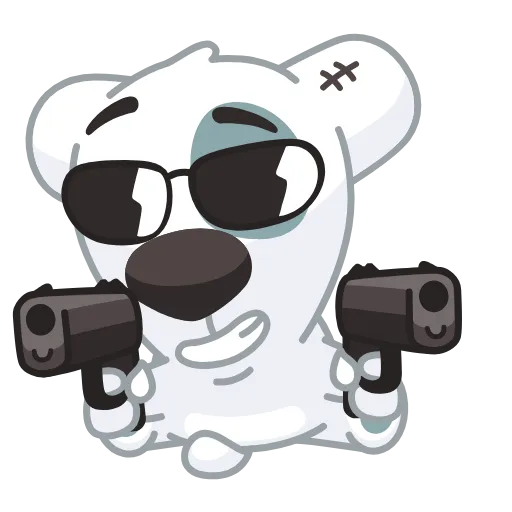 🔫 Эмодзи «Spotty And Persik Animated» для Telegram