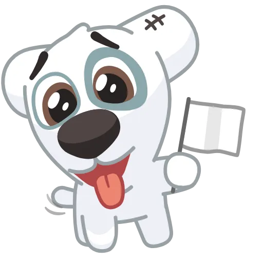 🚩 Эмодзи «Spotty And Persik Animated» для Telegram