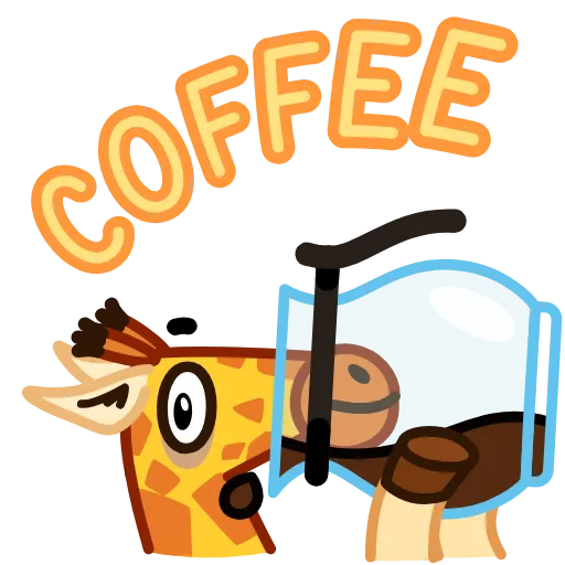 ☕️ Стикер «Spotty» для Telegram