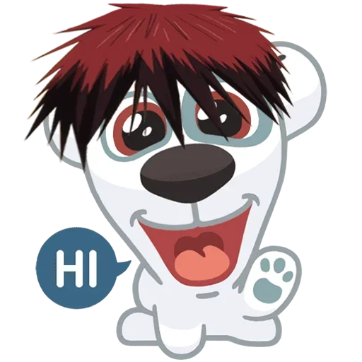 👋 Стикер «Spotty no Basuke» для Telegram