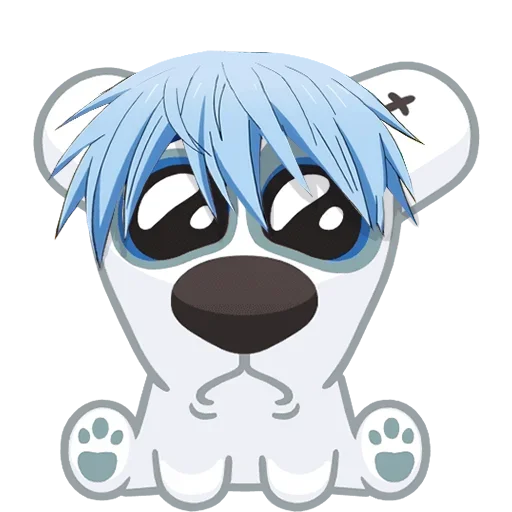 🥺 Стикер «Spotty no Basuke» для Telegram