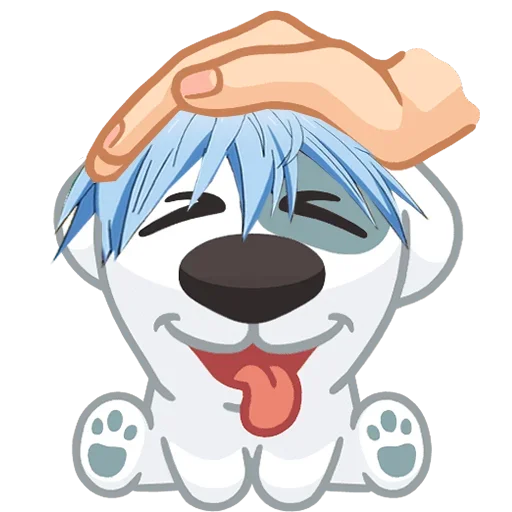 ☺️ Стикер «Spotty no Basuke» для Telegram