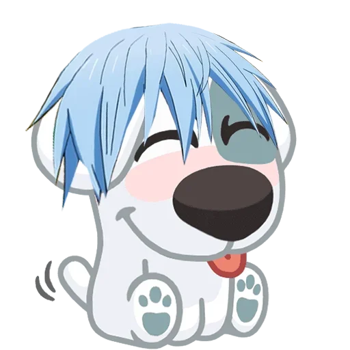 ☺️ Стикер «Spotty no Basuke» для Telegram