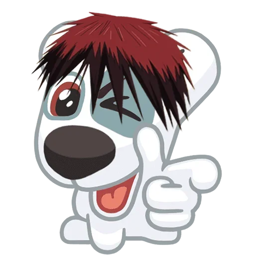 😉 Стикер «Spotty no Basuke» для Telegram