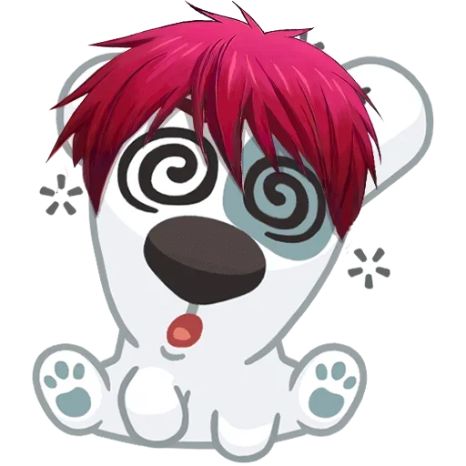 😵‍💫 Стикер «Spotty no Basuke» для Telegram