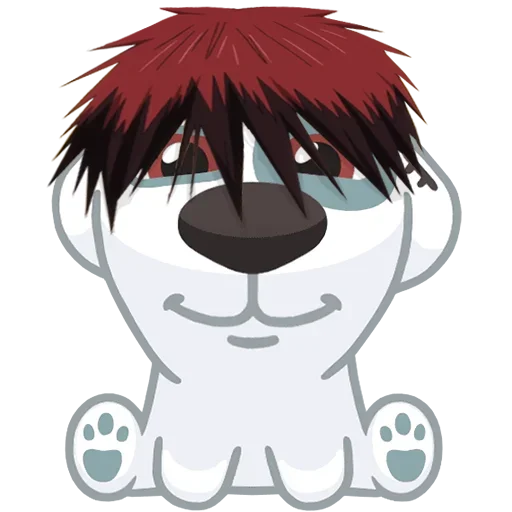 ☺️ Стикер «Spotty no Basuke» для Telegram