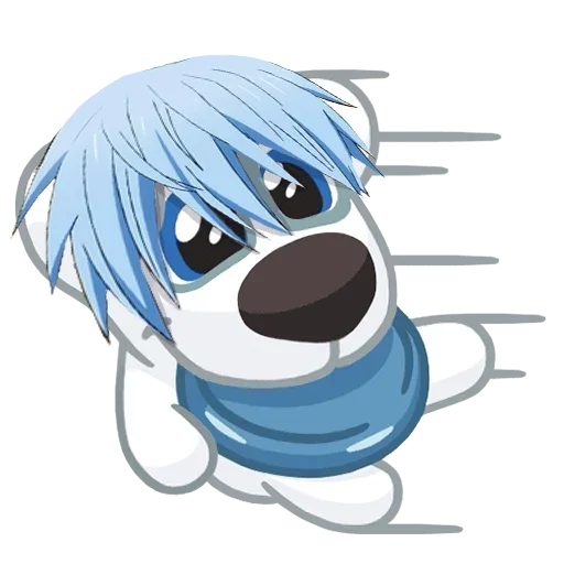 🏃 Стикер «Spotty no Basuke» для Telegram