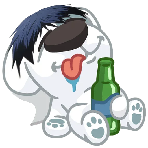 🍾 Стикер «Spotty no Basuke» для Telegram