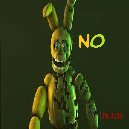 😕 Стикер «spring bonnie pack» для Telegram