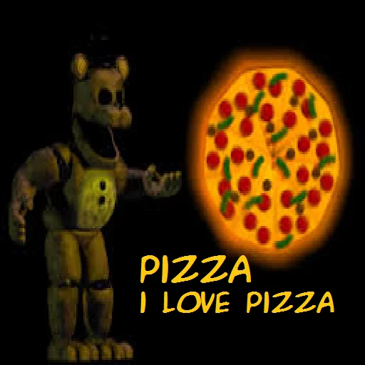 🍕 Стикер «spring bonnie pack» для Telegram