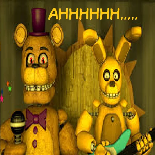 😖 Стикер «spring bonnie pack» для Telegram