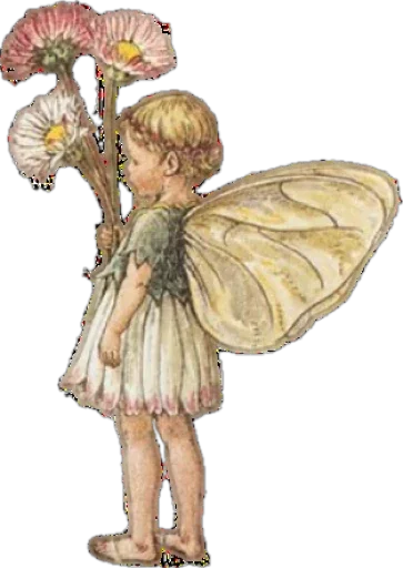🤍 Стикер «spring fairies» для Telegram