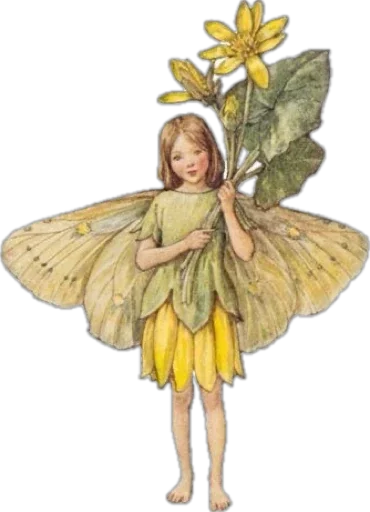 🌼 Стикер «spring fairies» для Telegram