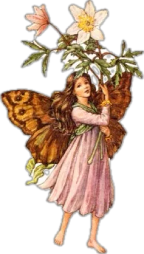 Стикерпак spring fairies для Telegram