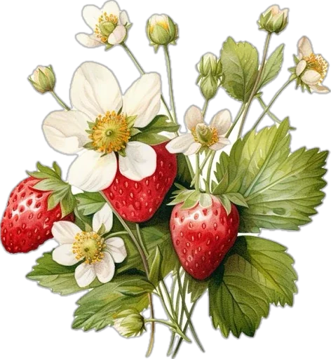 🍓 Стикер «spring fairies» для Telegram