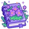 📚 Эмодзи «spring flowers» для Telegram